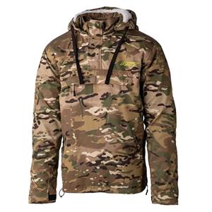 RST Loadout 1 4 Zip Ce Mens Textile Hood Camouflage Braun Jacke Größe