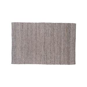 Teppich »Loump Teppich 230x160 cm Wolle beige, grau.«, ebuy24, Höhe: 2 mm