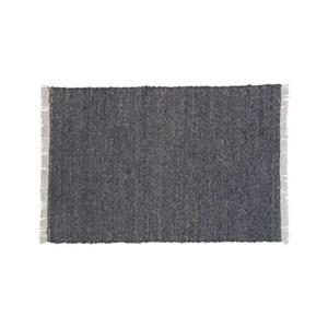Teppich »Betina Teppich 230x160 cm Wolle grau.«, ebuy24, Höhe: 2 mm