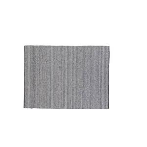 Teppich Ganga Teppich 300x200 cm Wolle grau., ebuy24, Höhe: 1 mm