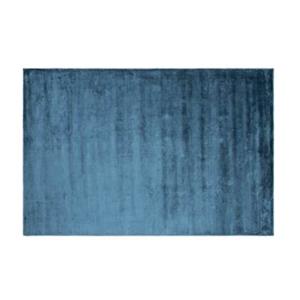 Teppich »Indra Teppich 300x200 cm Viskose blau.«, ebuy24, Höhe: 1 mm