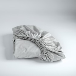 Cinderella Sundays - Hoeslaken (tot 35 cm) atijn - 90x200 cm ight Grey