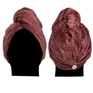 Cosey Turban-Handtuch »Mikrofaser Turban-Handtuch - Kopf-Handtuch«, (2-St), 350 g/m²