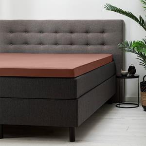 Fresh & Co Comfort Topper Hoeslaken Jersey - Cognac 180 x 200 cm