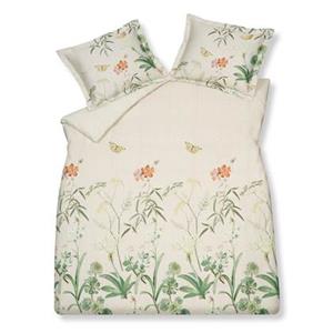 Vandyck Dekbedovertrek FLOWER GARDEN Cream tan 240x220 cm