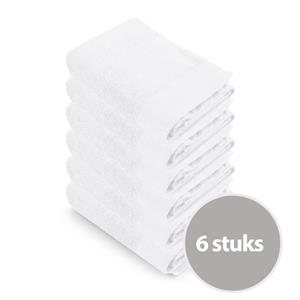 Walra Soft Cotton Handdoek 50x100 cm 550gram White - 6 stuks