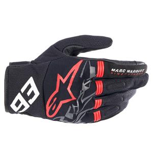 Alpinestars Mm93 Losail V2 Gloves Black Bright Red Dark Gray