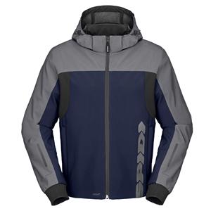 Spidi Hoodie H2Out II Blue Silver