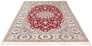 Morgenland Orientteppich Perser - Isfahan - Premium - 237 x 162 cm - rot, rechteckig, 6 mm Höhe, Wohnzimmer, Handgeknüpft, Einzelstück mit Zertifikat