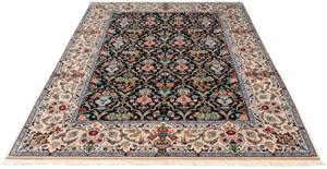 Morgenland Orientteppich Perser - Isfahan - Premium - 233 x 156 cm - dunkelblau, rechteckig, 6 mm Höhe, Wohnzimmer, Handgeknüpft, Einzelstück mit Zertifikat