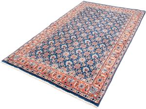 Morgenland Orientteppich Perser - Nomadic - 200 x 115 cm - blau, rechteckig, 10 mm Höhe, Wohnzimmer, Handgeknüpft, Einzelstück mit Zertifikat