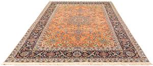 Morgenland Orientteppich Perser - Isfahan - Premium - 302 x 202 cm - braun, rechteckig, 6 mm Höhe, Wohnzimmer, Handgeknüpft, Einzelstück mit Zertifikat