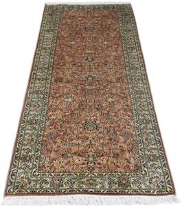 Morgenland Orientteppich Perser - Classic - 190 x 63 cm - hellrot, rechteckig, 10 mm Höhe, Wohnzimmer, Handgeknüpft, Einzelstück mit Zertifikat