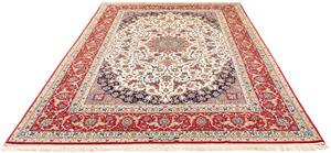 Morgenland Orientteppich Perser - Isfahan - Premium - 310 x 197 cm - rot, rechteckig, 6 mm Höhe, Wohnzimmer, Handgeknüpft, Einzelstück mit Zertifikat