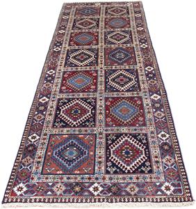 Morgenland Orientteppich Perser - Nomadic - 290 x 81 cm - mehrfarbig, rechteckig, 10 mm Höhe, Wohnzimmer, Handgeknüpft, Einzelstück mit Zertifikat