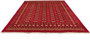 Morgenland Orientteppich Pakistan - 320 x 248 cm - rot, rechteckig, 6 mm Höhe, Wohnzimmer, Handgeknüpft, Einzelstück mit Zertifikat