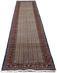 Morgenland Orientteppich Perser - Classic - 390 x 83 cm - mehrfarbig, rechteckig, 10 mm Höhe, Wohnzimmer, Handgeknüpft, Einzelstück mit Zertifikat