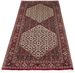 Morgenland Orientteppich Perser - Bidjar - 205 x 76 cm - mehrfarbig, rechteckig, 15 mm Höhe, Wohnzimmer, Handgeknüpft, Einzelstück mit Zertifikat