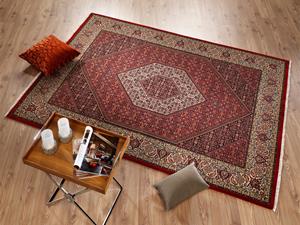 Oci Die Teppichmarke Orientteppich Kamaro Bidjar, rechteckig, 5 mm Höhe, reine Wolle, handgeknüpft, mit Fransen, Wohnzimmer