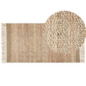 Beliani ABANA Vloerkleed Beige 80x150