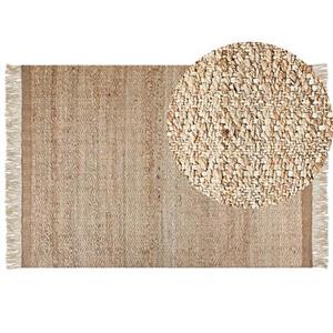 Beliani ABANA Vloerkleed Beige 160x230