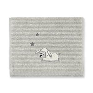 Sterntaler Handtücher Kinderhandtuch Stanley, 100 % Baumwolle (1-St), Kinderhandtuch aus weichem Frottee, Baby Badetuch mit süßen Stickerein