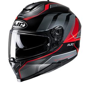 HJC C70 Nian Black Red Mc1Sf Full Face Helmet