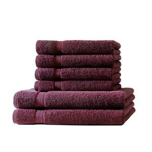 Hometex Premium Textiles Handtuch in Premium Qualität 500 g/m², Feinster Frottier-Stoff 100% Baumwolle, 2x Duschtuch + 4x Handtuch, Kuschelig weich, saugfähig, Extra schwere, flauschige