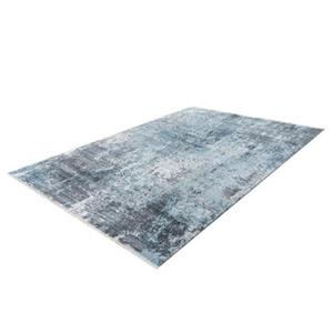 FlyCarpets Colonia Modern Grijs Blauw Vloerkleed Vintage 200 X 290 CM