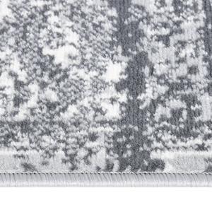 VIDAXL Teppichleufer Bcf Orientalisch Grau 80x150 Cm