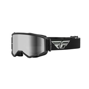 FLY Racing Zone Goggle Grey Black W Silver Mirror Smoke