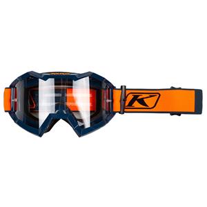 KLIM Viper Off-Road Goggle Fracture Strike Orange Clear