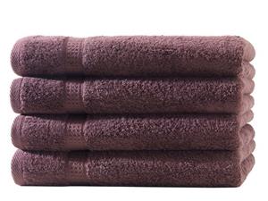 Hometex Premium Textiles Handtuch in Premium Qualität 500 g/m², Feinster Frottier-Stoff 100% Baumwolle, 4x Handtuch, Kuschelig weich, saugfähig, Extra schwere, flauschige Hotel-Qualit&a