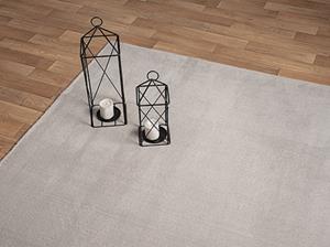 Merinos Karpet24 Loft modern pluizig laagpolig tapijt, antislip onderkant, wasbaar tot 30 graden, heerlijk zacht, bontlook, zand-80 x 150 cm
