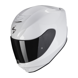 Scorpion Exo-391 Solid White Full Face Helmet
