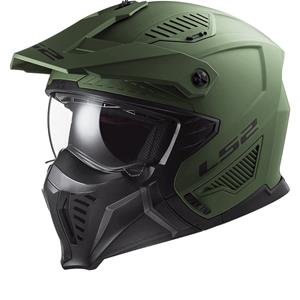 LS2 OF606 Drifter Solid Matt Military Green 06 Multi Helmet