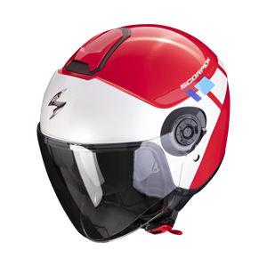 Scorpion Exo-City II Mall Red-White-Blue Jet Helmet