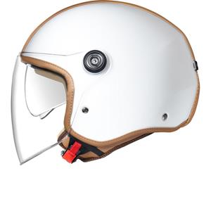 Nexx Y.10 Midtown White Camel Jet Helmet