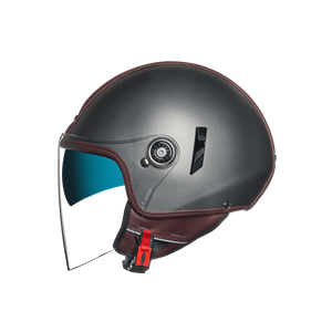 Nexx Sx.60 Brux Tit Bordeaux Matt Jet Helmet