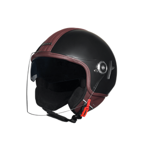 Nexx Sx.60 Brux Black Bordeaux Matt Jet Helmet
