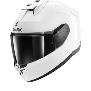 Shark D-Skwal 3 Blank White Azur WHU Full Face Helmet