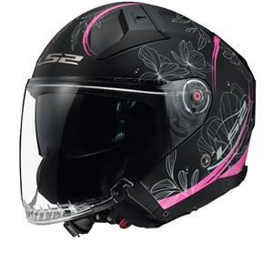 LS2 OF603 Infinity II Lotus Matt Pink Jet Helmet