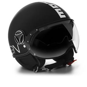 Momodesign Fgtr Evo Momo E2205 Matt Black White Jet Helmet
