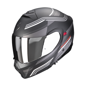 Scorpion Exo-930 Multi Matt Black-Silver Modular Helmet