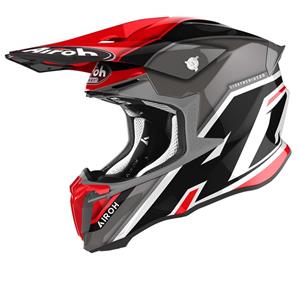 Airoh Twist 2.0 Shaken Red Offroad Helmet