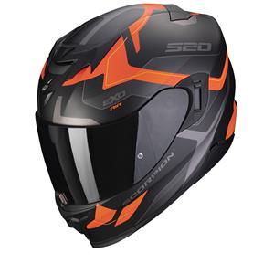 Scorpion Exo-520 Evo Air Elan Matt Black-Orange Full Face Helmets