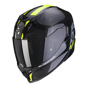 Scorpion Exo-520 Evo Air Laten Black-Neon Yellow Full Face Helmet