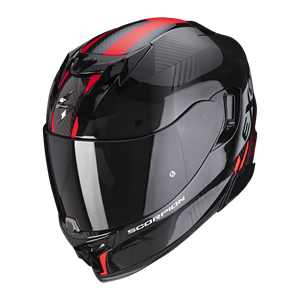 Scorpion Exo-520 Evo Air Laten Black-Red Full Face Helmet