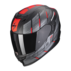 Scorpion Exo-520 Evo Air Maha Matt Black-Red Full Face Helmet