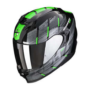 Scorpion Exo-520 Evo Air Maha Black-Green Full Face Helmet